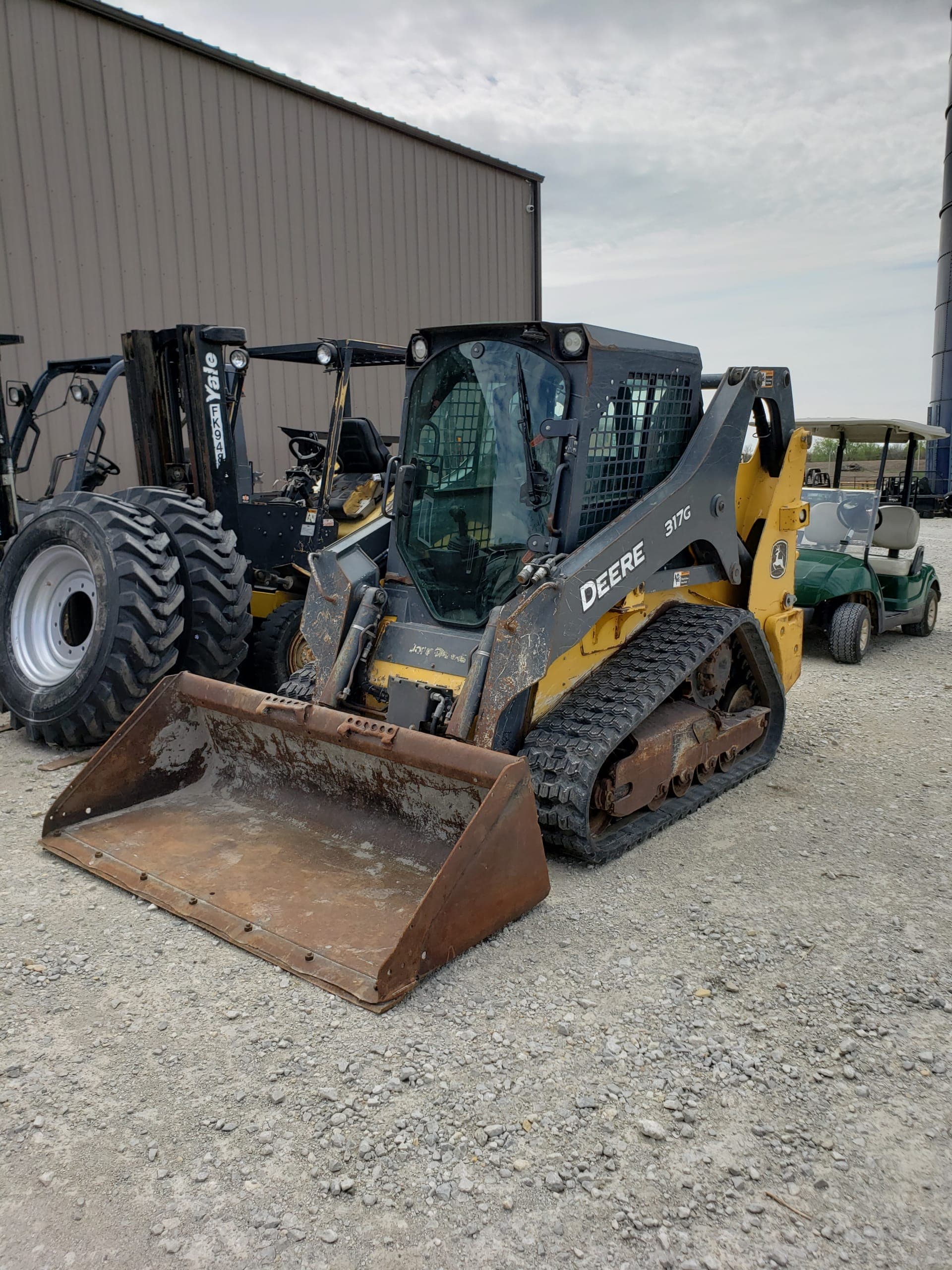 John Deere 317G Compact Track Loader - #1